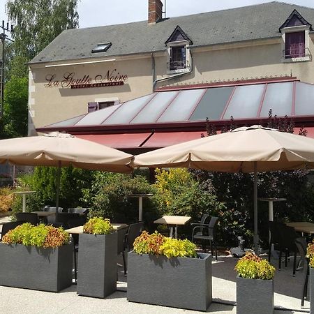 Hotel Restaurant La Goutte Noire Châteaumeillant Exterior foto